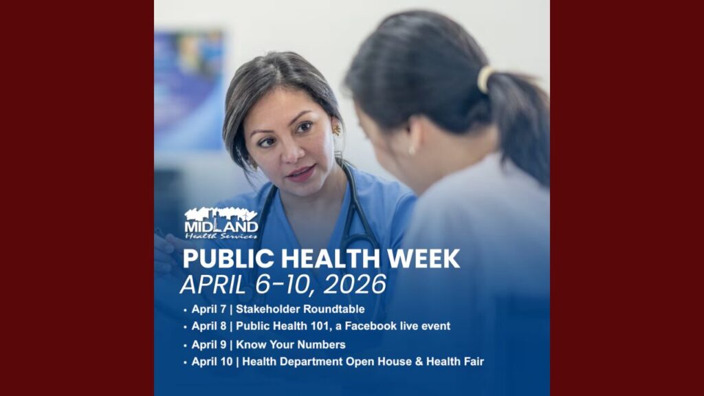 Semana Nacional De La Salud Pública En Midland: Actividades Y Eventos Clave