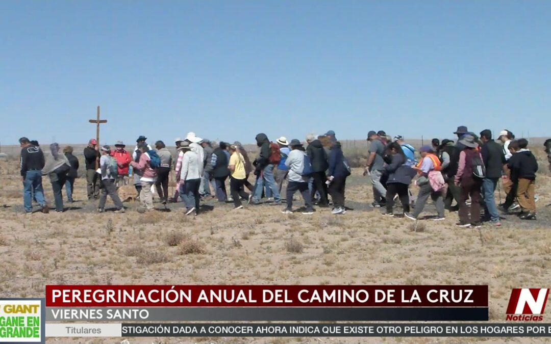 Fieles del Valle del Sur Reafirma su Fe a Través de la Peregrinación Vía Crucis