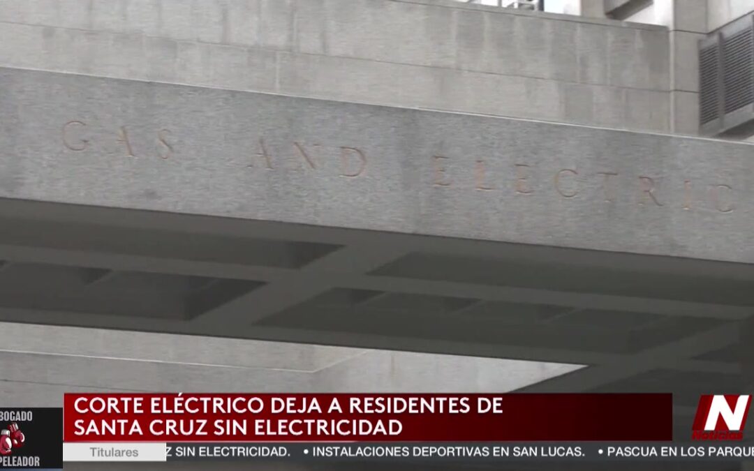 Corte Eléctrico Impacta Santa Cruz Durante la Semana Santa