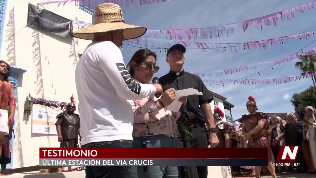 Impactante Via Crucis En San Diego: Unión De Fe Y Solidaridad
