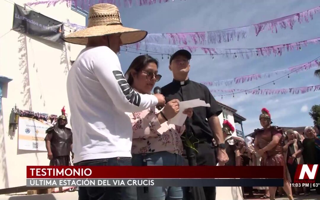 Impactante Via Crucis en San Diego: Unión de Fe y Solidaridad