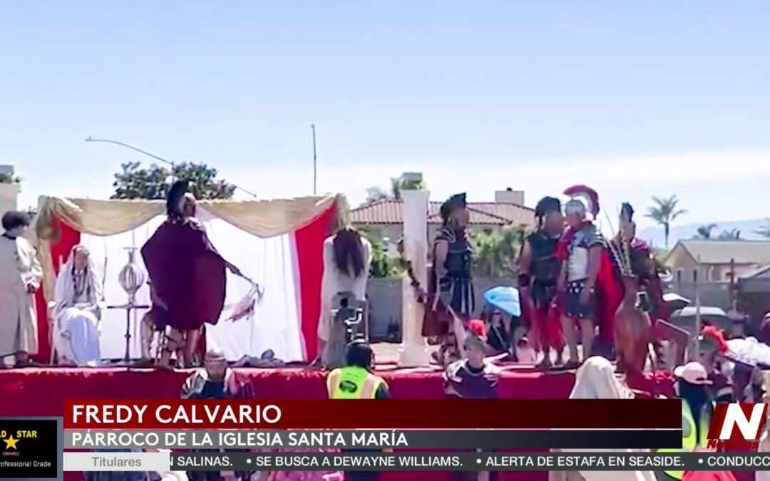 Vía Crucis en Santa María: Un Viernes Santo de Fe y Tradición
