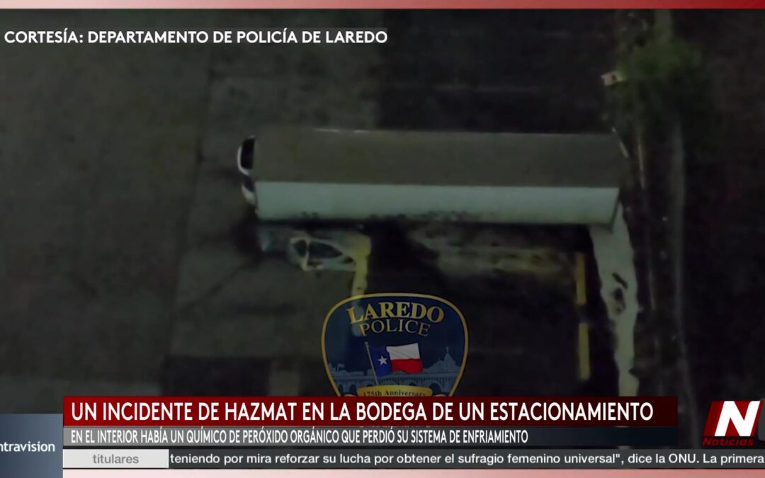 Fuga Química en Laredo: Alerta en Almacén Industrial