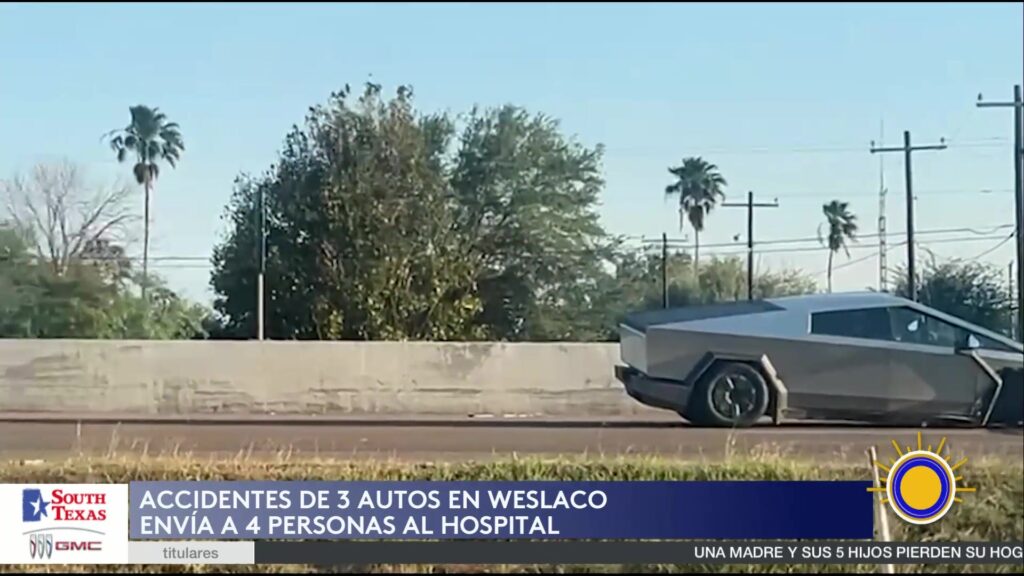 Accidente En Weslaco: Importante Congestión En El Tráfico Del Expreso 83