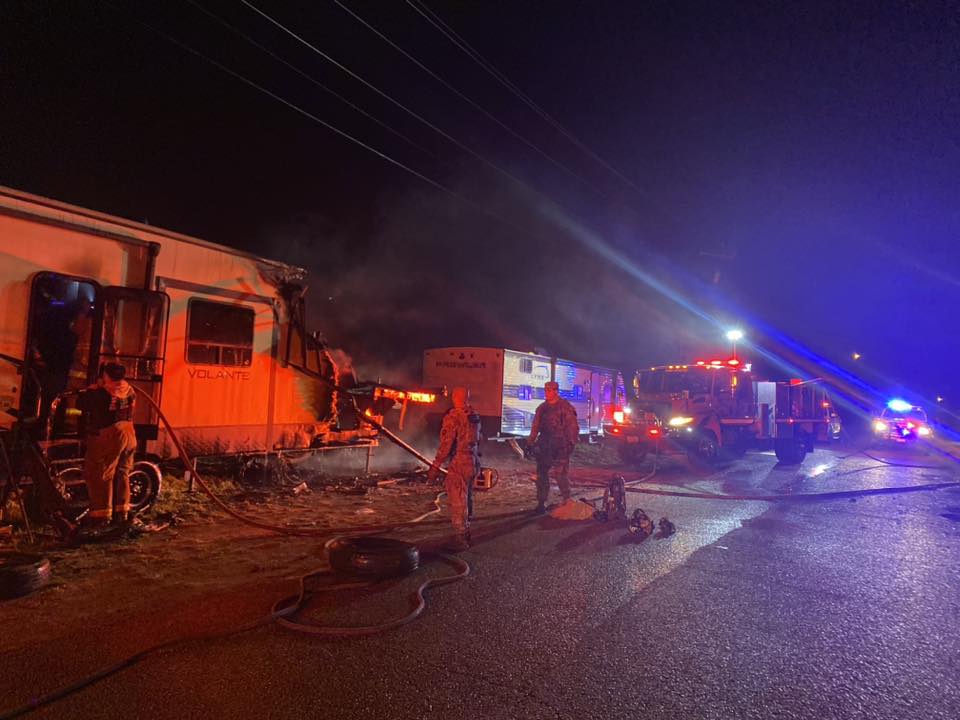 Bomberos La Rosita Controlan Incendio En Casa Rodante En Garceno - Noticias Notivalle Bomberos La Rosita Controlan Incendio En Casa Rodante En Garceno
