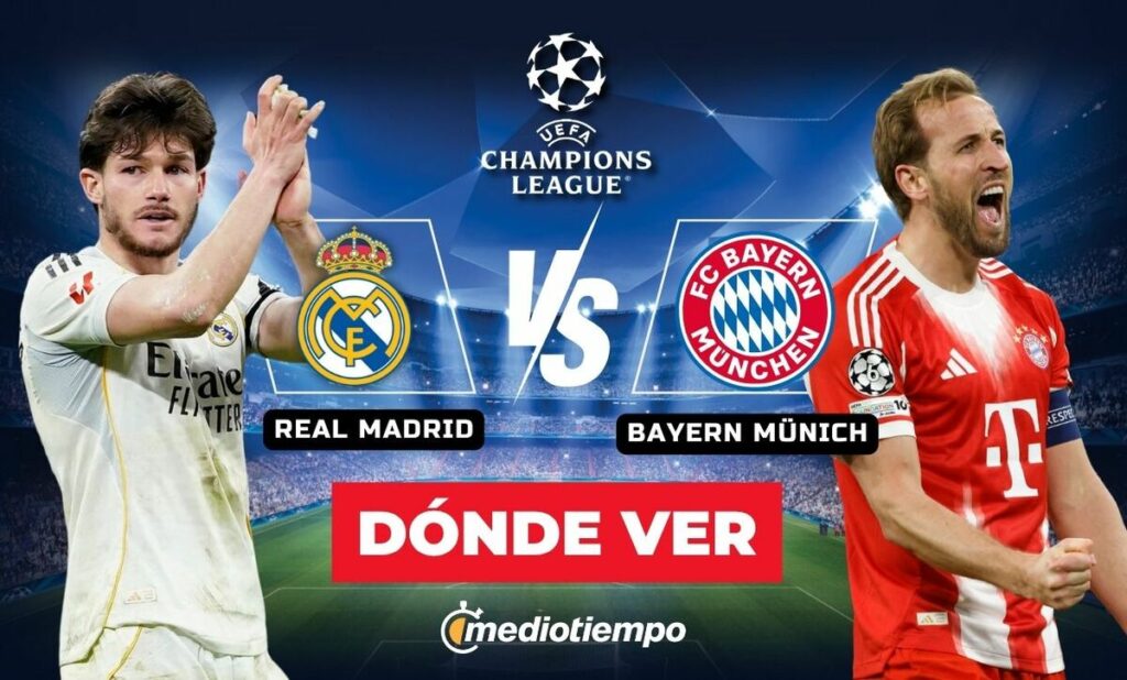 Real Madrid Vs. Bayern Münich: Horario Y Dónde Ver El Primer Asalto De Champions Hoy