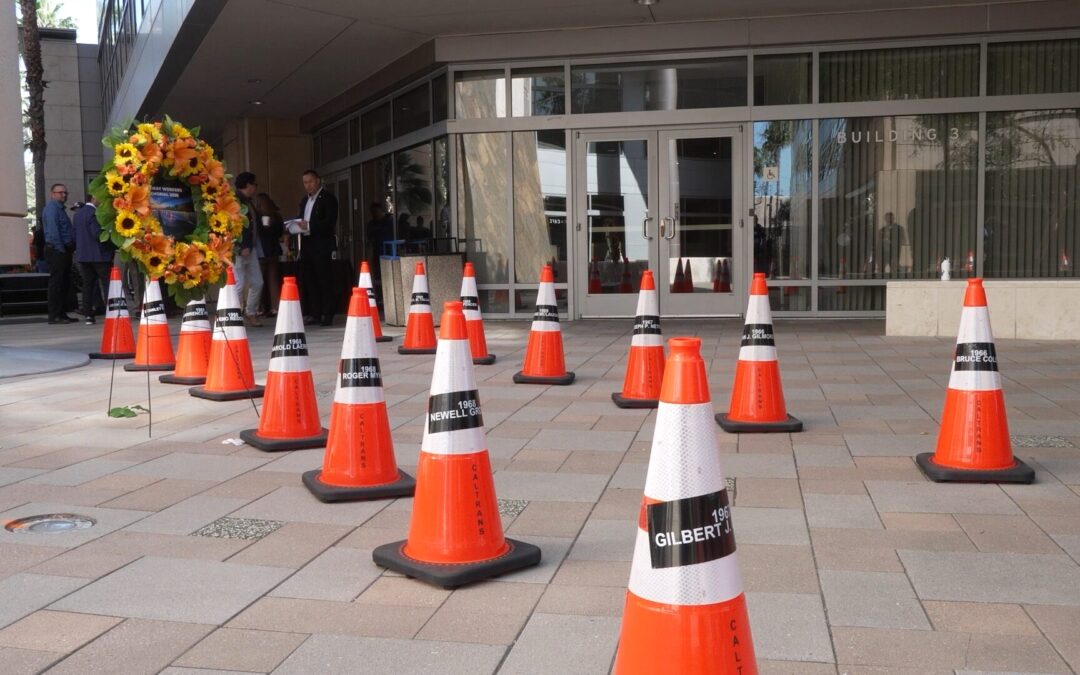Conducir sin distracciones: Homenaje a trabajadores viales caídos