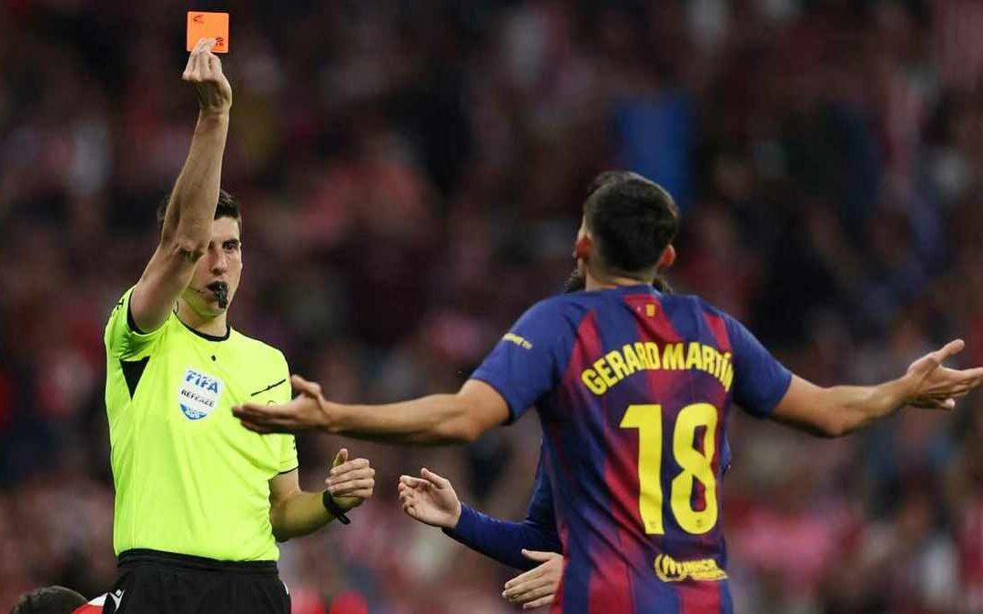 Barcelona vs Atlético de Madrid: CTA confirma que jugador debía ser expulsado