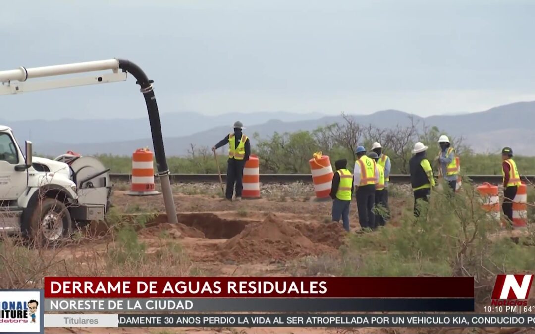 Fugas de Agua en El Paso Desatan Preocupación Ambiental