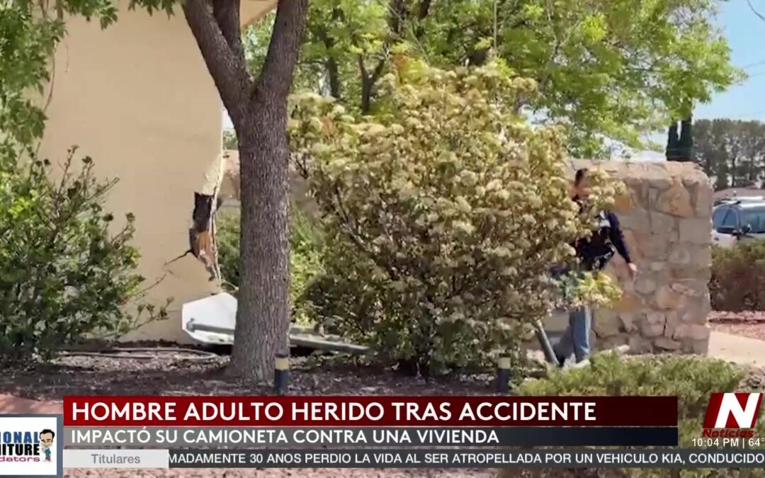 Conductor Impacta Vivienda en Choque Impactante en Esbrisa del Mar