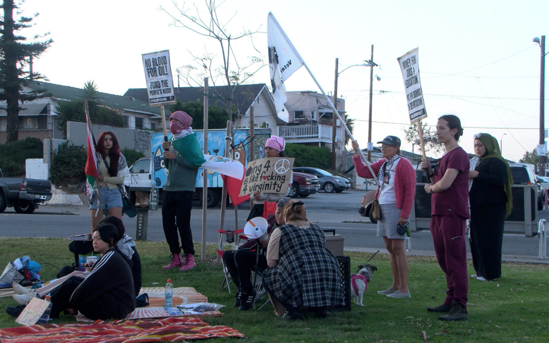 Protestas en Logan Heights: Comunidades se levantan contra la guerra en Irán y las políticas de Trump