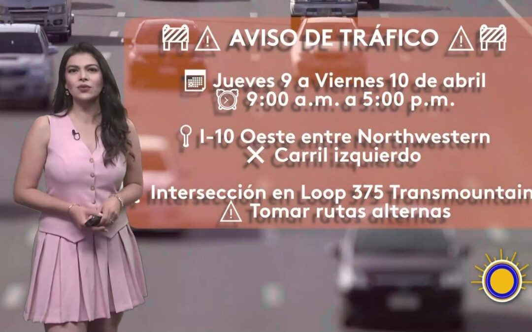 Importante Cierre Vial en Loop 375 en El Paso Interrumpe Tráfico Durante Dos Días
