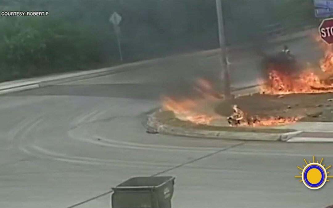 Milagroso Accidente de Motocicleta Resalta Desafíos de Seguridad Vial en la Ciudad