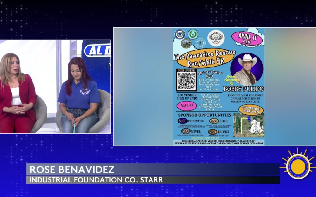 Participa en la Carrera Benéfica de 5 Kilómetros para Apoyar a Mascotas en Edinburg