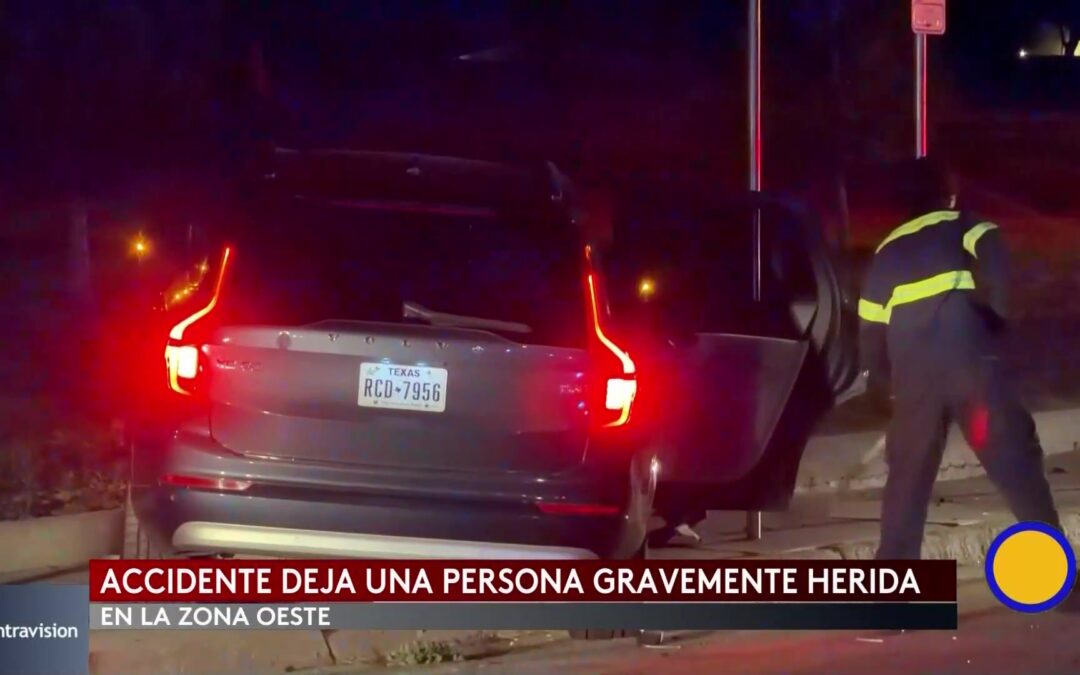 Grave accidente en El Paso deja a una persona en estado crítico