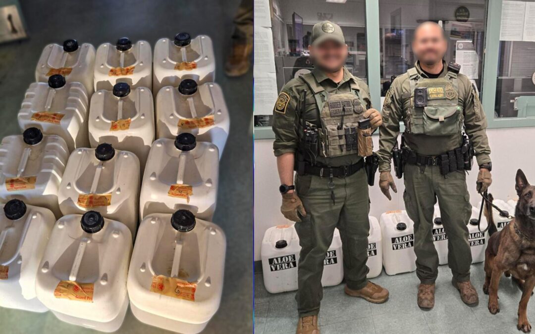 Cocaína Líquida por Valor de 700 Libras Incautada en Alamogordo, Nuevo México