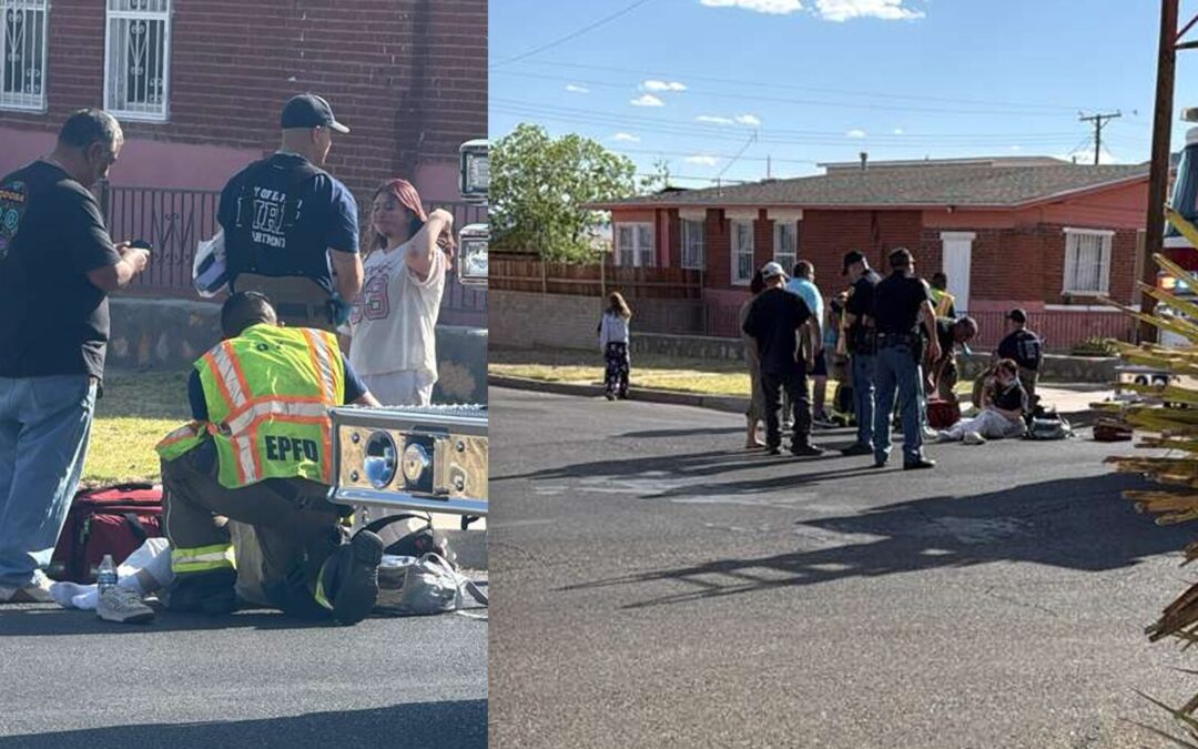 Accidente vehicular en El Paso deja a dos jóvenes heridas en la zona central