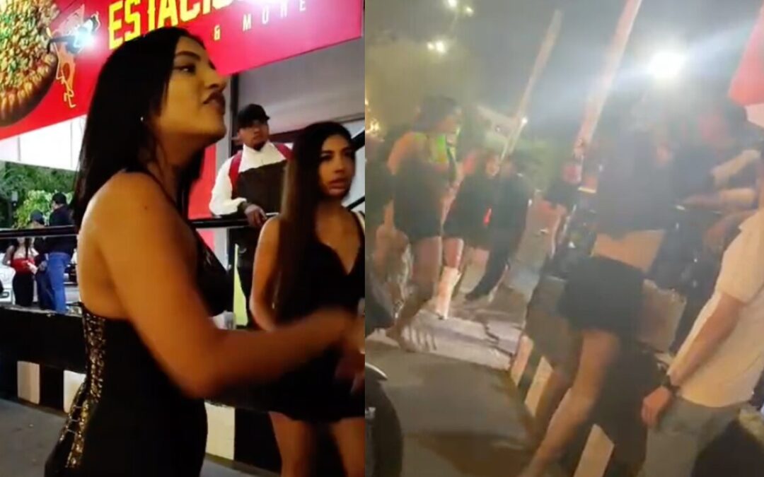 Riña Entre Mujeres Impacta a Torreón: Disputa Afuera de un Bar Capturada en Video