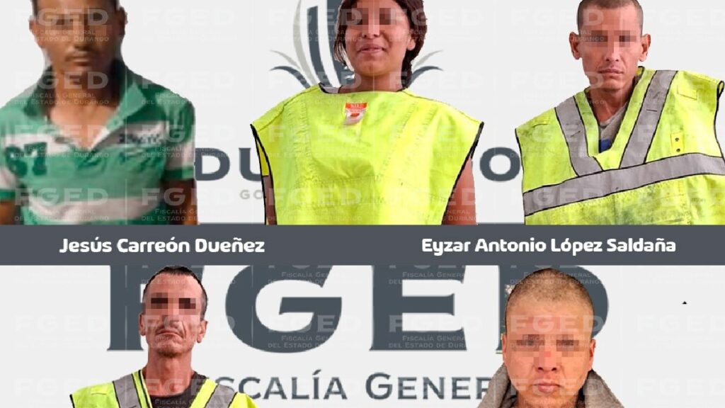 Sentencia En Durango: Cinco Detenidos Con Cristal Enfrentan Justicia