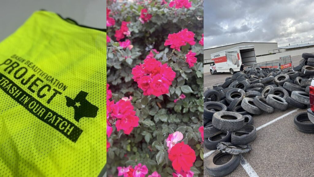 Ector County Brilla Con La Recolección De 5,000 Llantas En El ‘Basin Action Day’