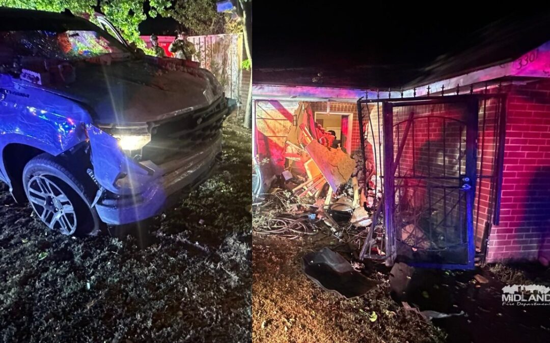 Accidente vehicular en Midland desplaza a seis personas sin lesiones