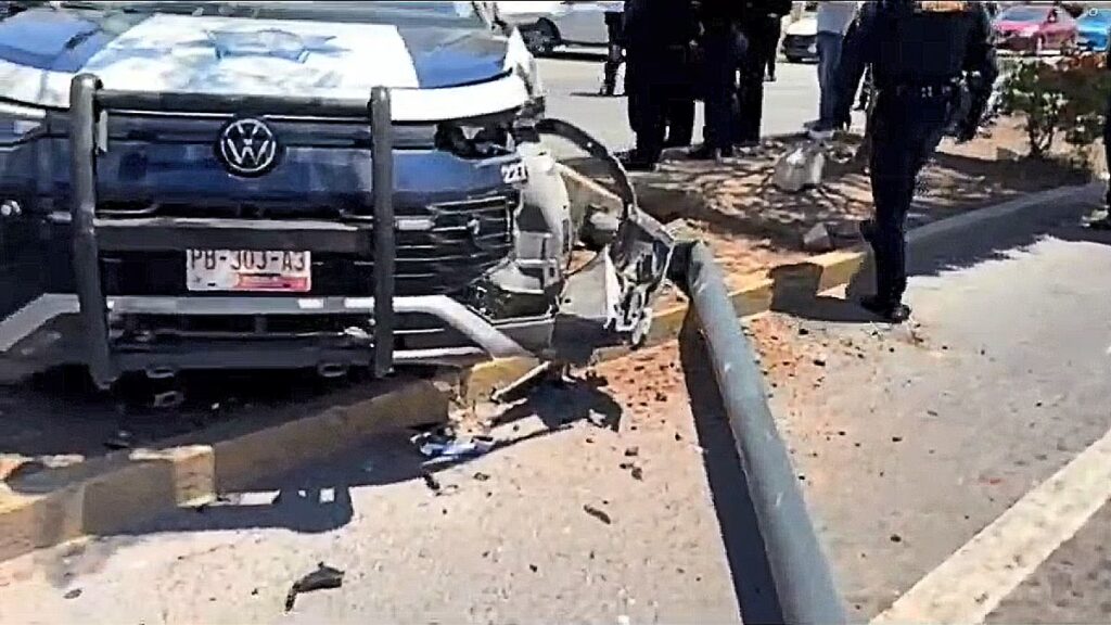 Impactante Accidente: Patrulla Estatal Atropella A Ciclista En Tehuacán, Puebla