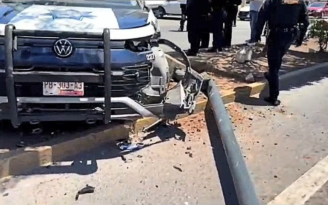 Impactante Accidente: Patrulla Estatal Atropella a Ciclista en Tehuacán, Puebla