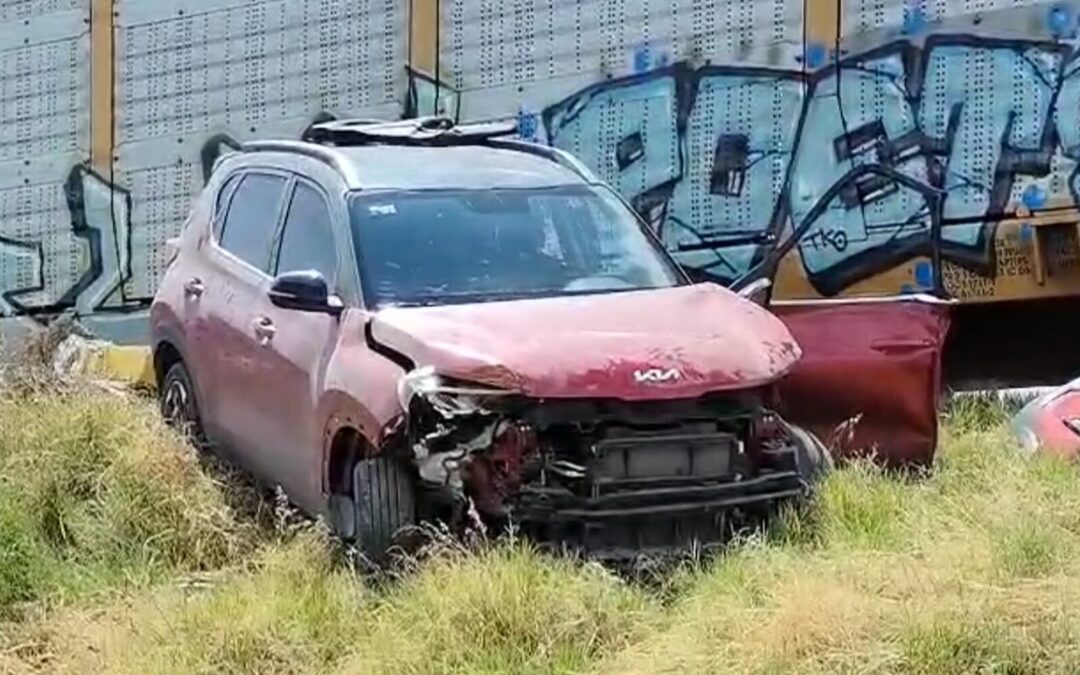 Accidente ferroviario en Ciudad Juárez deja a una mujer lesionada