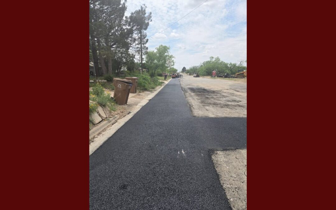 Reparaciones en East 6th Street Traen Alivio a Big Spring tras Larga Espera