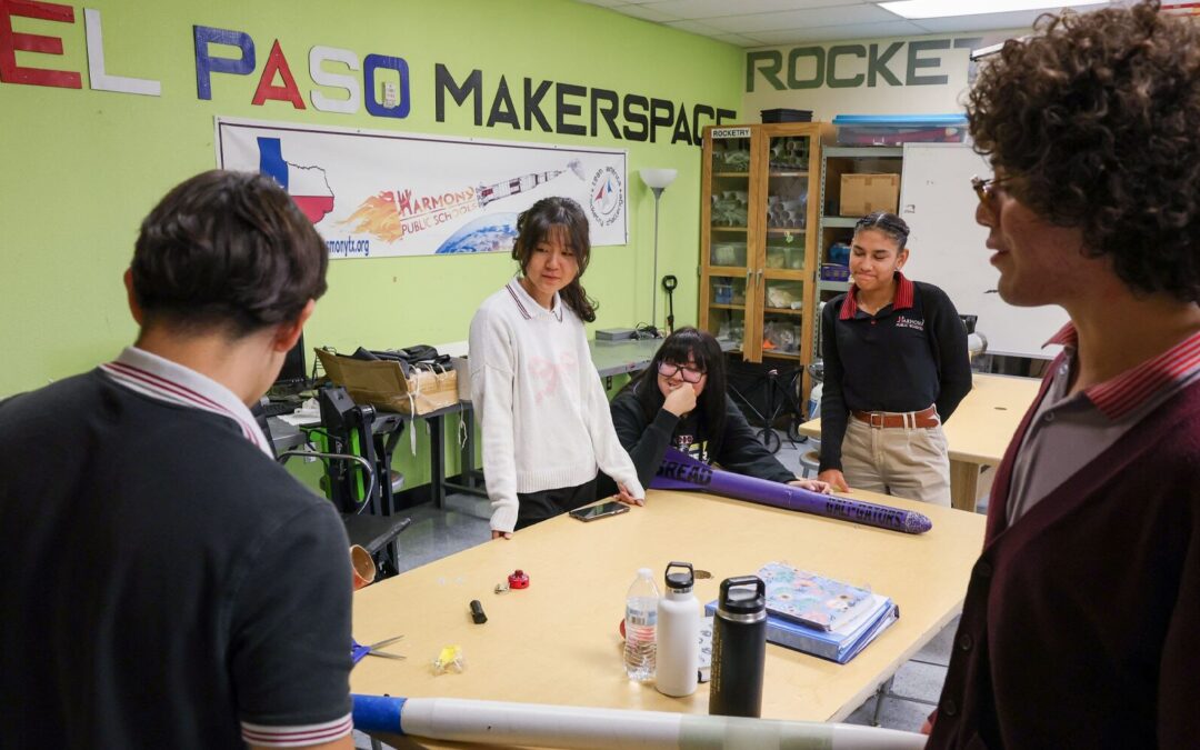 Éxito de Harmony Science Academy en Competencia STEM de Cohetería Nacional