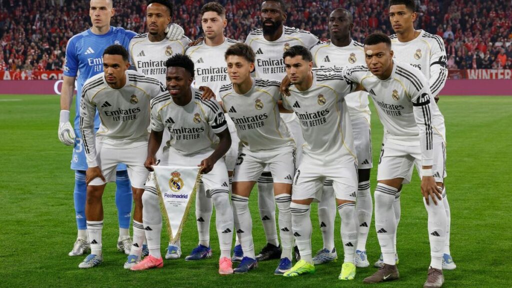 Impactante Alineación De Real Madrid En La Champions Sin Españoles Por Primera Vez