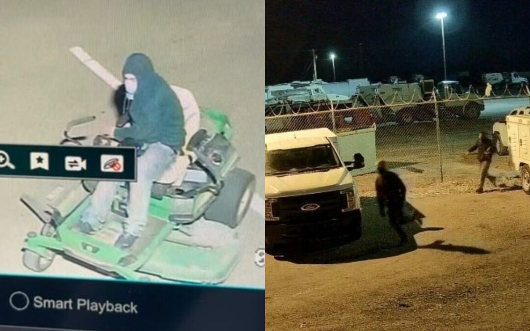 Policía de Clovis busca sospechosos enmascarados por robo en Banco de Alimentos