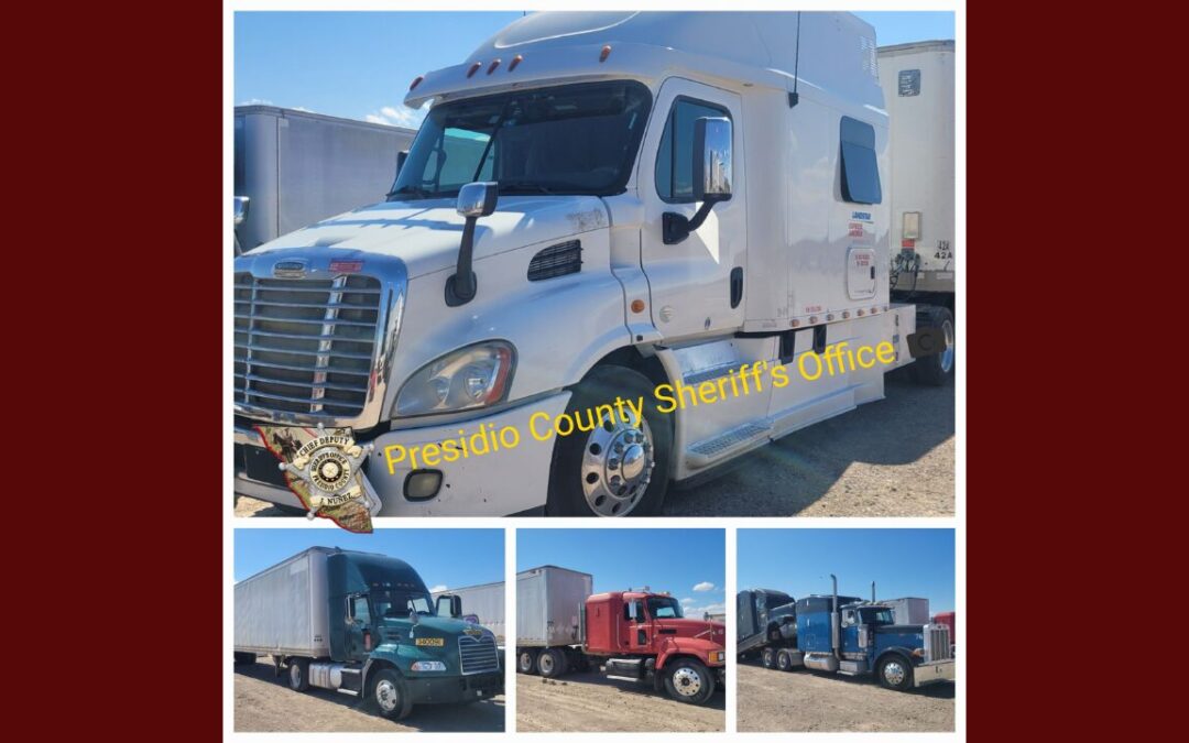 Operativo Conjunto Recupera Vehículos Robados en el Condado de Presidio