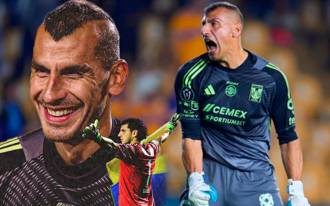 Nahuel Guzmán hace historia con Tigres al alcanzar 550 partidos jugados