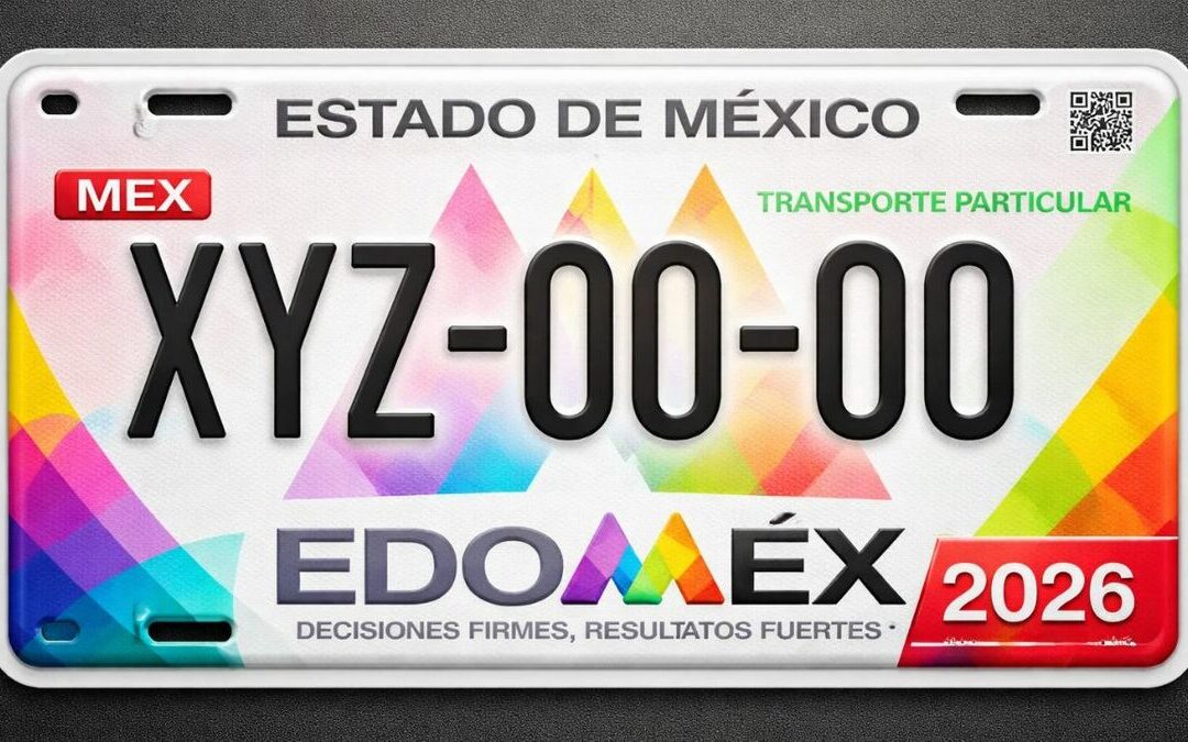 Reemplacamiento Edomex 2026: Cambia tus placas y evita multas