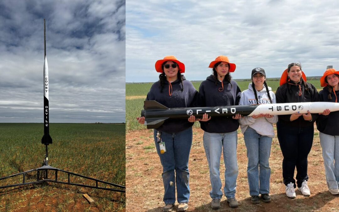 Equipo de Cohetes de UTEP Triunfa en la Lone Star Cup con un Lanzamiento Magistral
