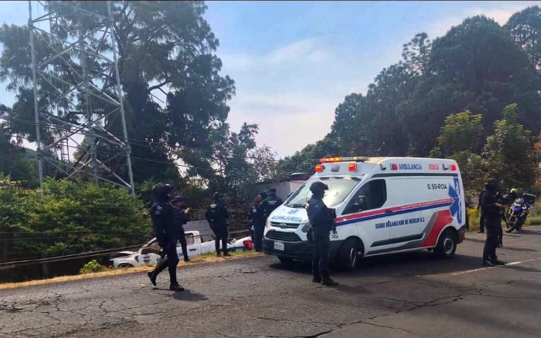 Impactante Volcadura de la Guardia Civil en Michoacán: Un Oficial Muere en la Uruapan-Paracho
