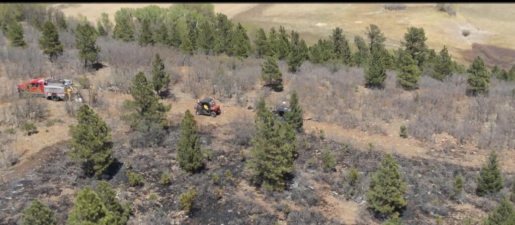 Reabren Carretera Y Refuerzan Operaciones En El Incendio Collins Lake Del Condado De Mora