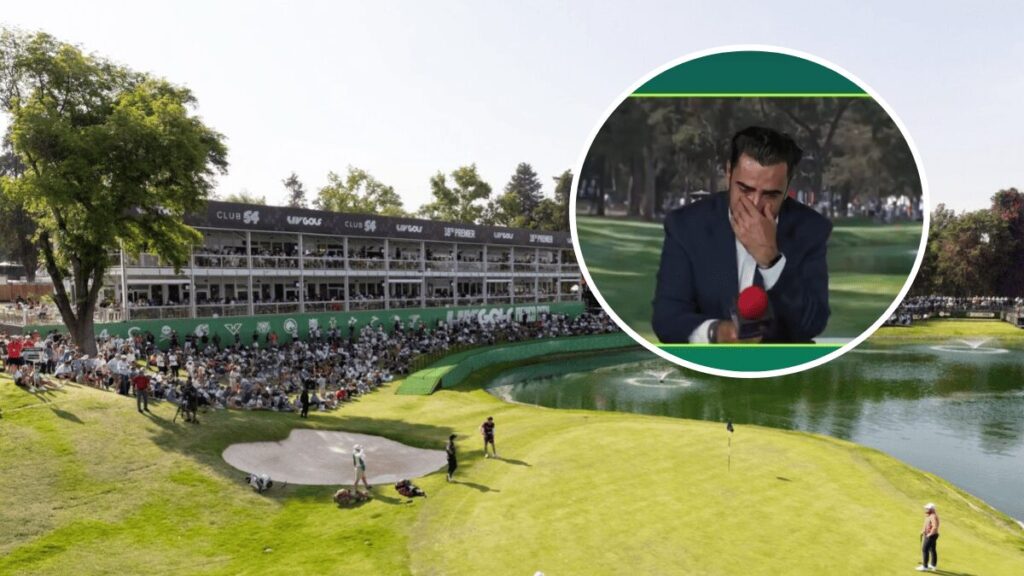 Conmovedor Momento: Comentarista Reconoce A Su Hija En Liv Golf Mexico City 2026