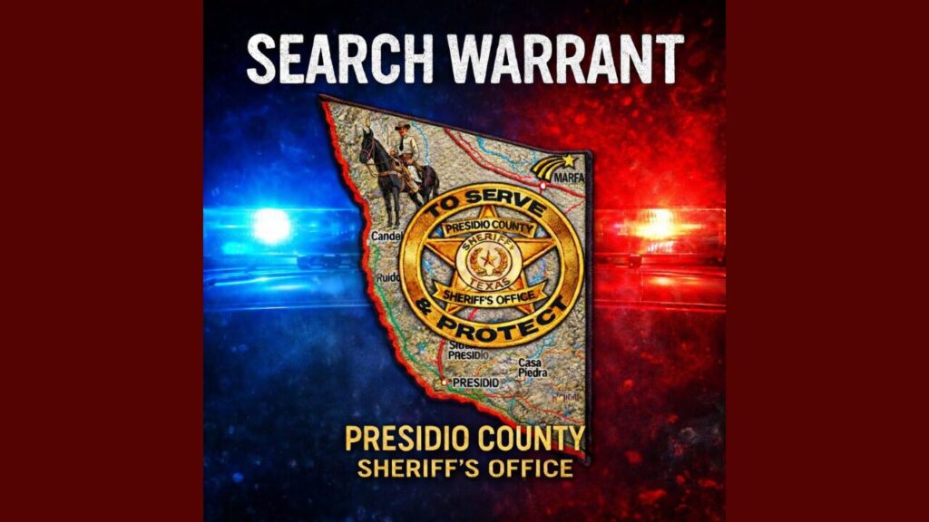 Operativo Antidrogas En Marfa: Arrestan A Residente Local Y Confiscan Metanfetamina