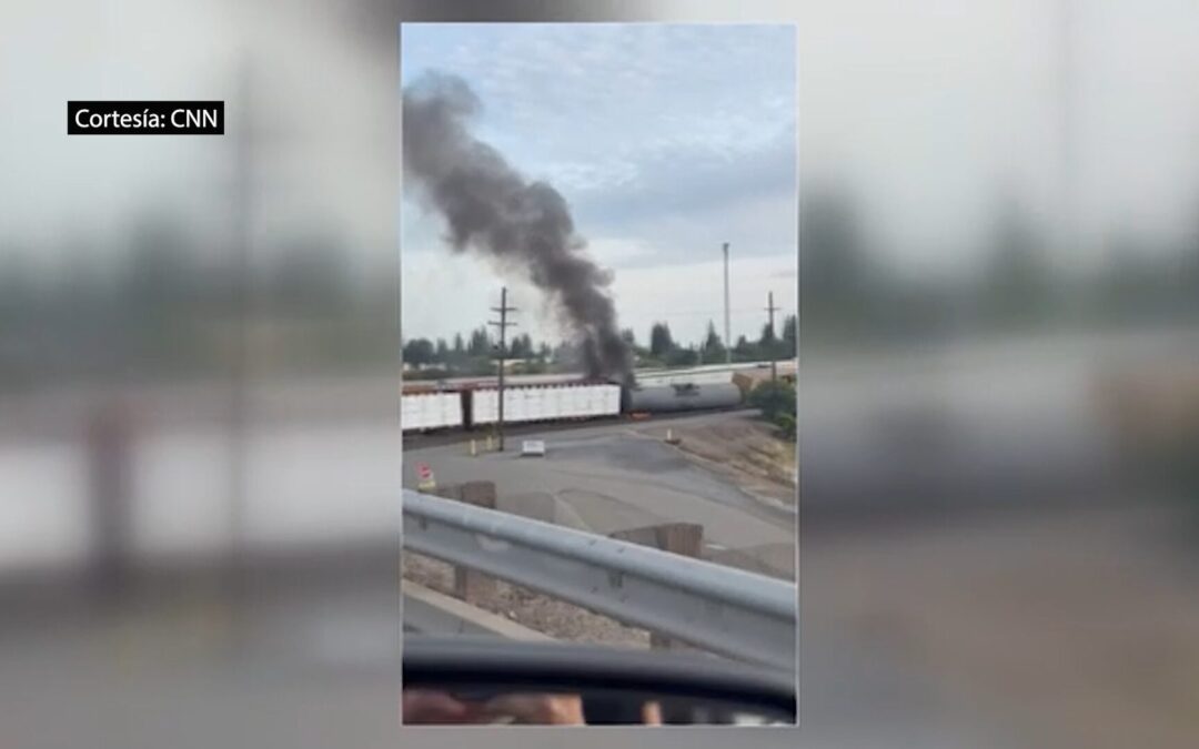 Descarrilamiento de Tren Causa Incendio y Emergencia en Roseville