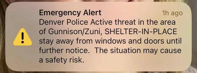 Confusión en Denver: Alerta de Emergencia Envía Señales de Alarma sobre el Sistema de Notificaciones