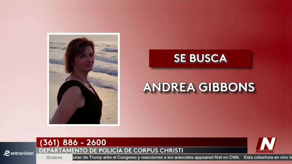 Desaparecida En Corpus Christi: Intensa Búsqueda De Andrea Gibbons