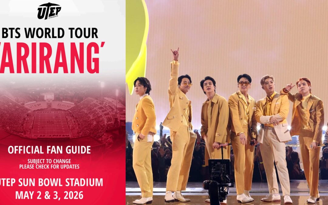 Concierto de BTS en el Sun Bowl UTEP: Todo lo que Necesitas Saber