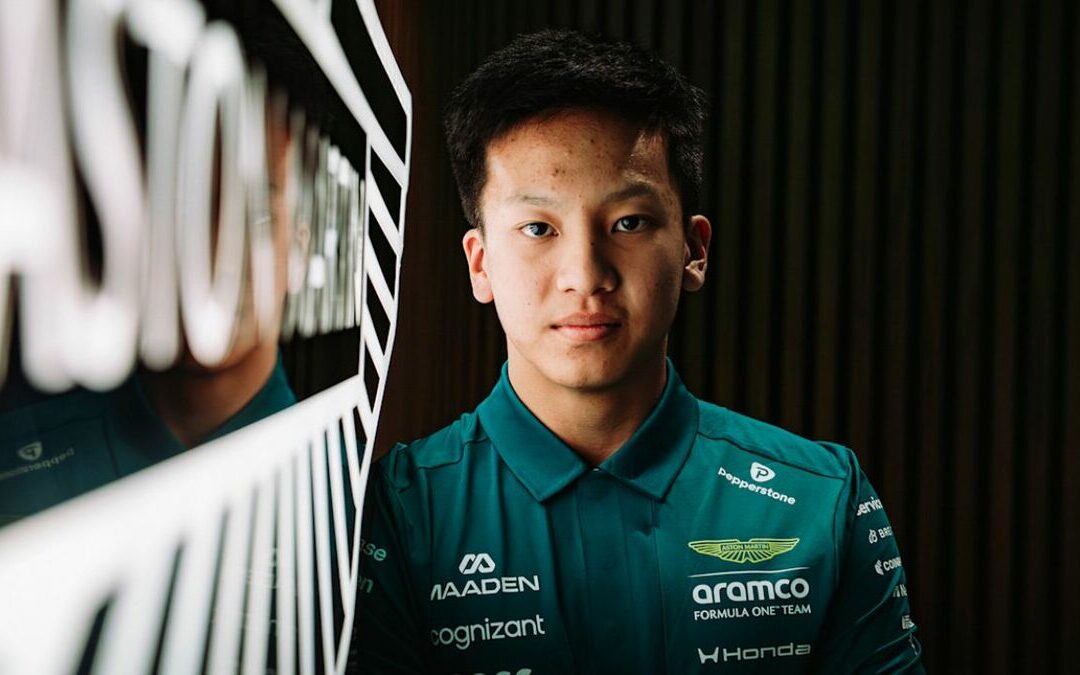 Aston Martin ficha al joven talento chino para su equipo de Fórmula 1