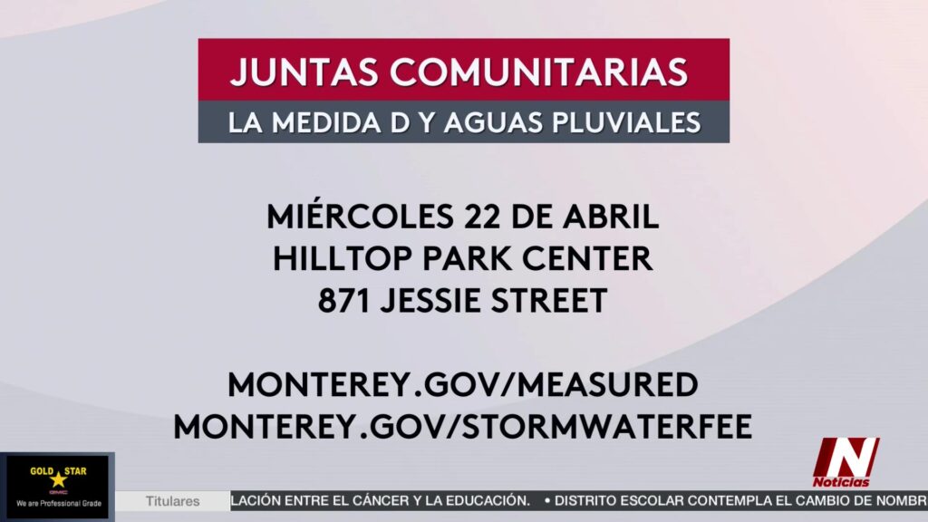 Monterey Invita A La Comunidad A Debatir Sobre Nuevas Tarifas Y Impuestos