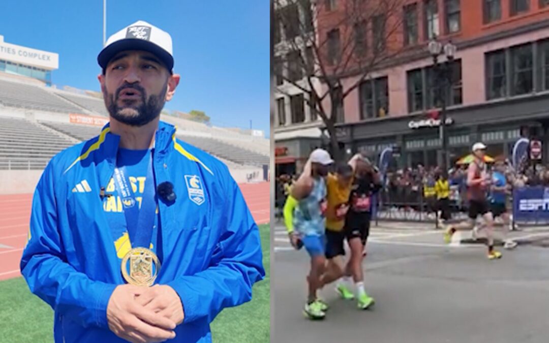 Israel Rivera de El Paso Impacta en el Maratón de Boston con Inspirador Gesto de Solidaridad