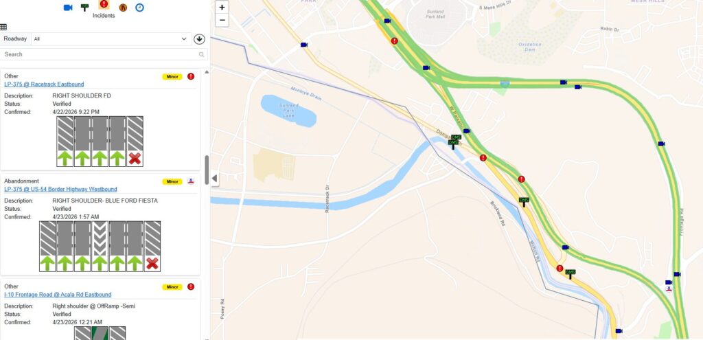 Monitoreo En Cement Lake: Ep Water Implementa Cierres Viales En El Paso