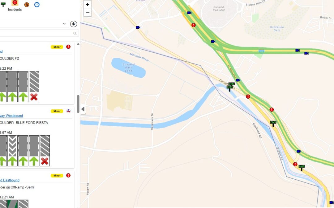 Monitoreo en Cement Lake: EP Water implementa cierres viales en El Paso