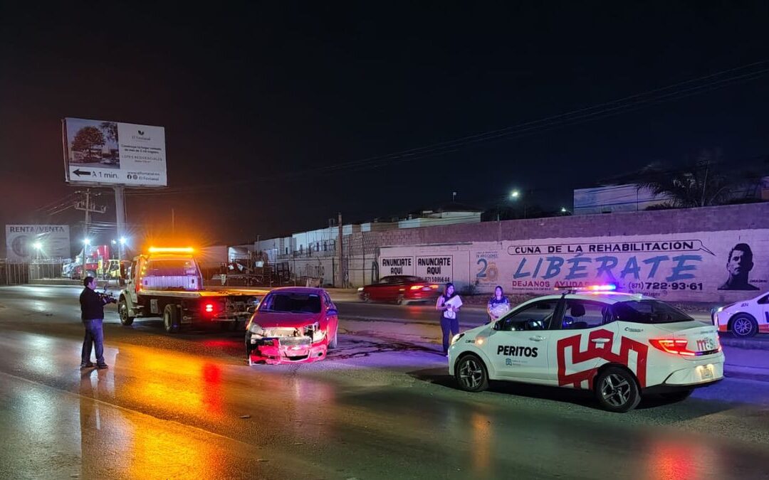 Impactante Accidente en el Periférico de Torreón Causa Graves Daños Materiales